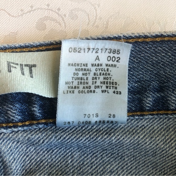 Levi’s 505 Men’s Size W36/L30 Blue Jeans Denim Pants Regular-Fit Casual Trousers - Picture 4 of 14